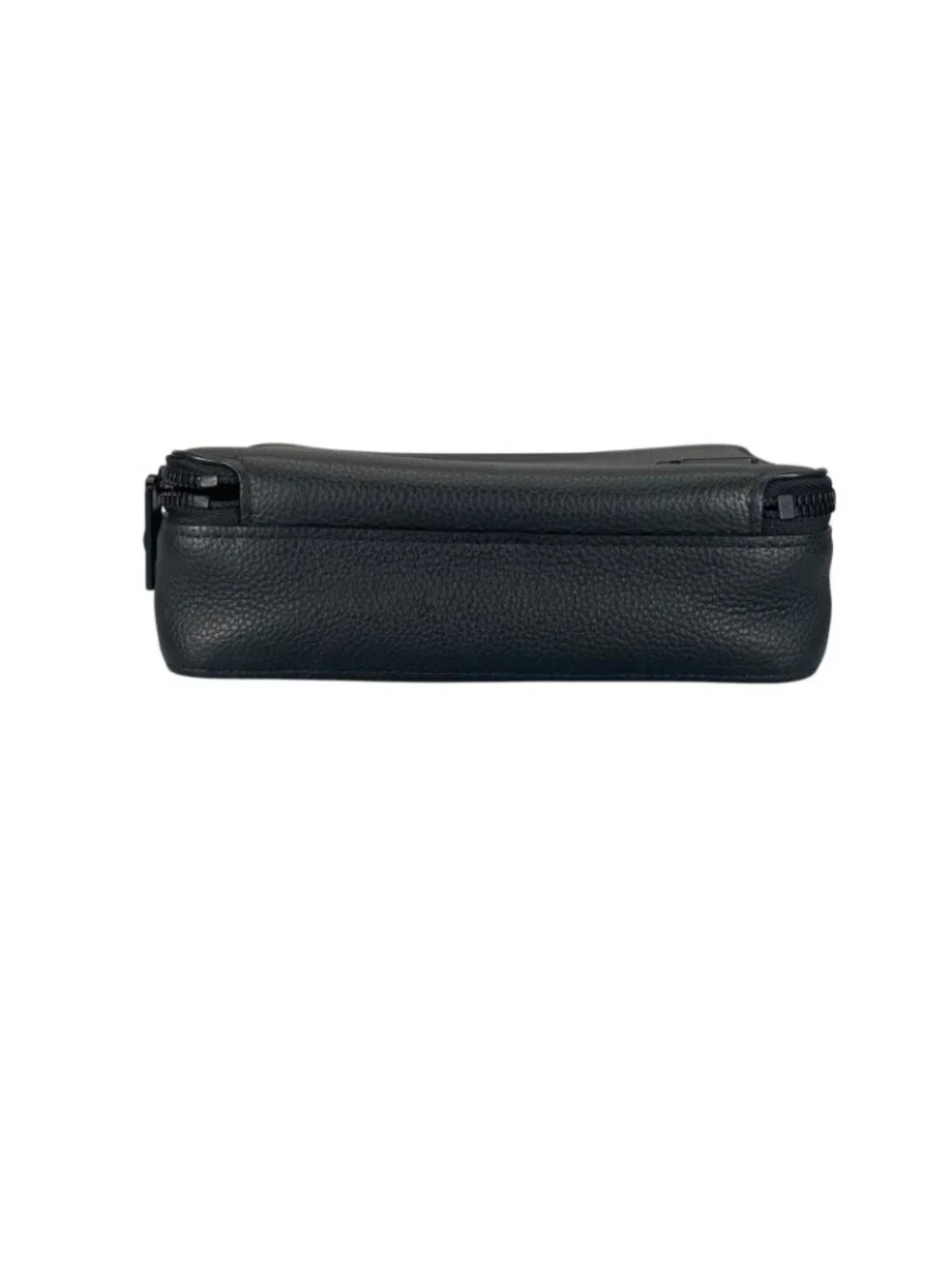 Louis Vuitton Alpha Wearable Wallet Shoulder Bag Leather Black Aerogram
